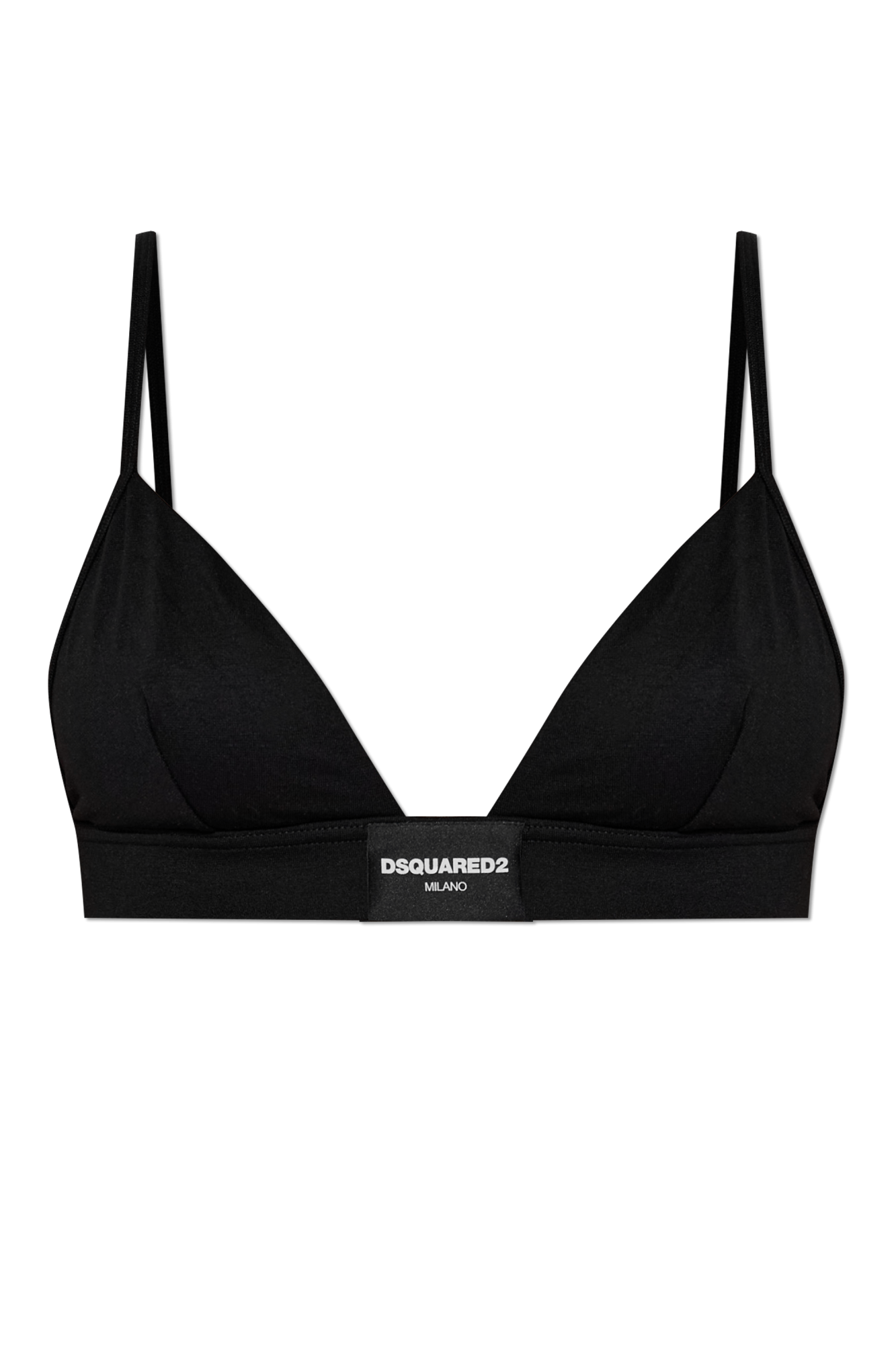 Black Logo bra Dsquared2 - Vitkac GB